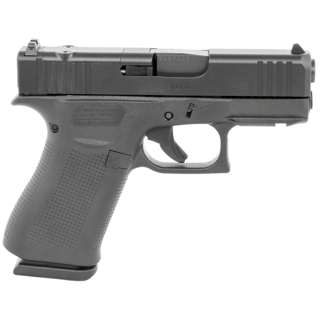 Glock PX4350201FRMOS G43X MOS Sub-Compact 9mm Luger 10+1 3.41" Black GMB Barrel, Black nDLC MOS Cut/Serrated Steel Slide, Black Polymer Frame w/Picatinny Rail Black Textured Polymer Grip, Ambidextrous