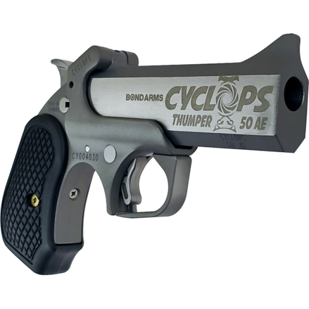 BOND ARMS CYCLOPS 50AE - 4.25" B6 EXTENDED GRIP