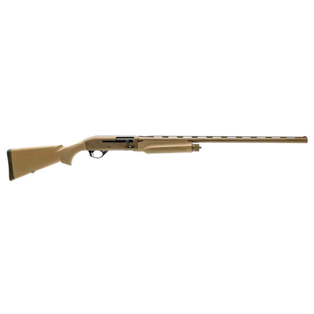 Gforce Arms GFONE1228MF One  Full Size 12 Gauge Semi-Auto 3" 3+1/10+1 28" Flat Dark Earth Vent Rib Barrel, Flat Dark Earth Receiver, Fixed Flat Dark Earth Cerakote Synthetic Stock