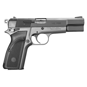EAA GIRSAN 390455 MC P35  9mm Luger 15+1, 4.87" Black Steel Barrel, Black Serrated Steel Slide, Matte Stainless Steel Frame, Black Checkered Polymer Grip, Ambidextrous