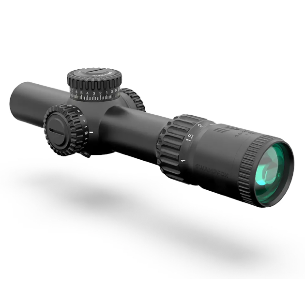 Swampfox Optics WAR16241GL Warhorse  Green 1-6x24mm FFP