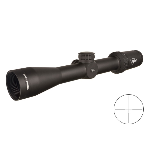 TRIJICON ASCENT 3-12X40 BLK 30MM BDC