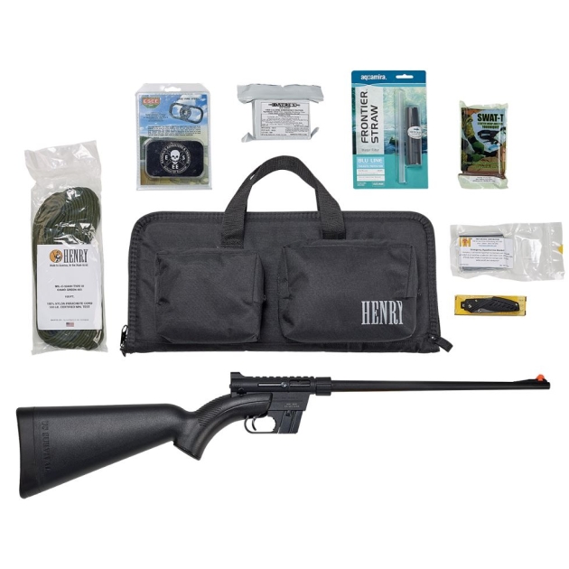 HENRY REPEATING ARMS HENRY SURVIVAL PACK 22LR BLK