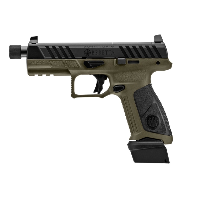 BERETTA APX A1 TAC 9MM BLK/OD 21+1 TB