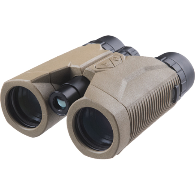 ATN BINO 10X42 LRF SERIES ARMY - BROWN 3000 YARD W/ CARRY CASE