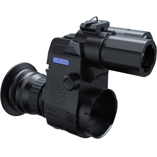 PARD NV007SP850LRF NV007S  Night Vision Clip On Black 4x 14.50mm Features Laser Rangefinder