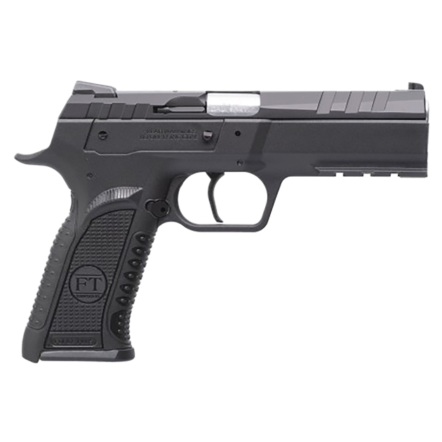 Tanfoglio TFFORCES9 Force Esse 9mm Luger 16+1 4.40" Stainless Steel Barrel, Black Serrated Steel Slide, Black Polymer Frame w/Picatinny Rail, Textured Grip