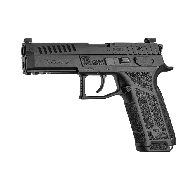 CZ-USA P-09 F 9MM BLK 19+1 4.5" OR FS