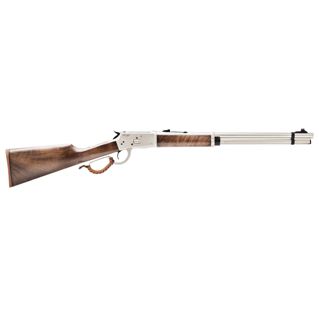 Gforce Arms GFLVR357SS Saddlehorn  Full Size 357 Mag 10+1 20" Stainless Steel Barrel & Aluminum Receiver, Turkish Walnut Fixed Stock