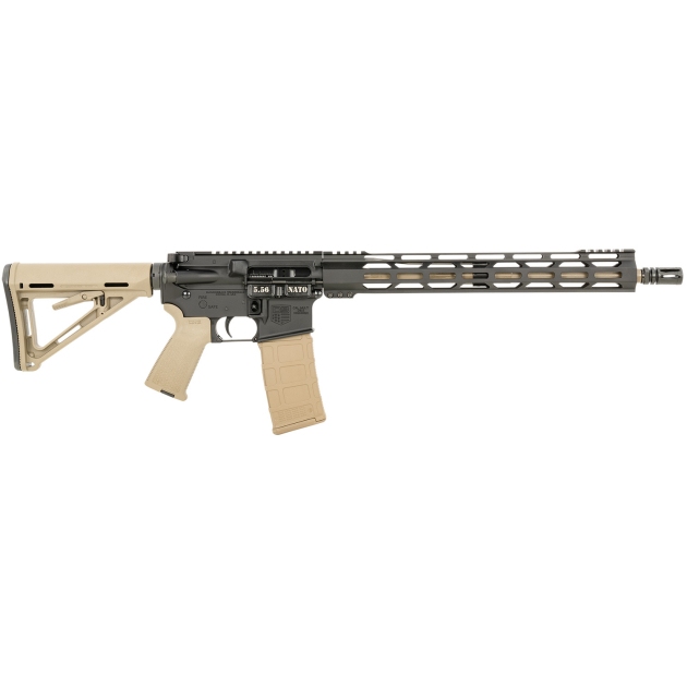 Diamondback DB175AK221 DB15  5.56x45mm NATO 30+1 16" Chrome Moly Barrel, Black Hard Coat Anodized Receiver, FDE Magpul Carbine Stock & Grip