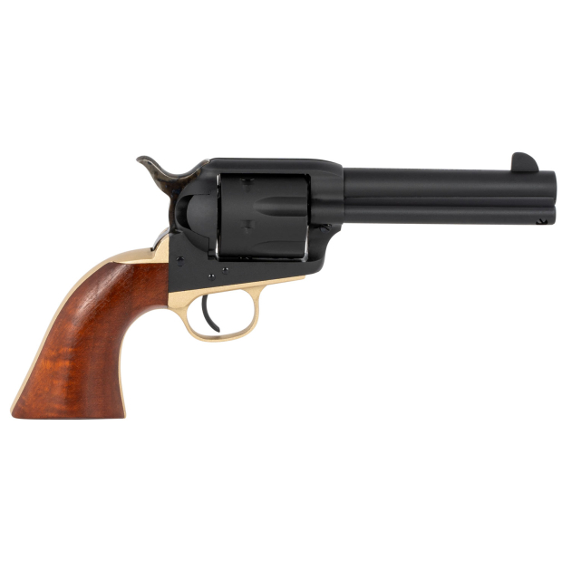 Taylors & Company 550432 Old Randall  45 Colt (LC) Caliber with 4.75" Barrel, 6rd Capacity Cylinder, Overall Blued Finish Steel & Walnut Navy Size Grip