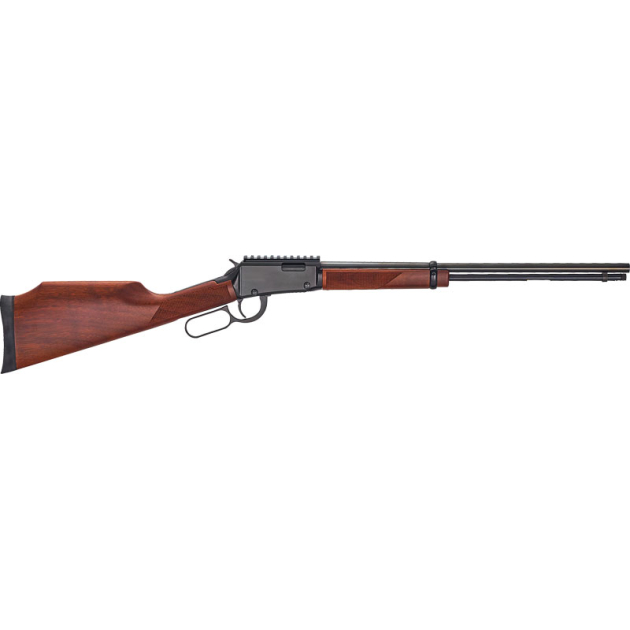 HENRY MAGNUM EXPRESS 22WMR - 19.25" BLUED WALNUT PICATINNY