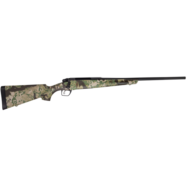 Remington Firearms (New) R85757 783  Full Size 6.5 Creedmoor 4+1 22" Matte Black Steel Barrel, Drilled & Tapped Carbon Steel Receiver, Kryptek Obskura Transitional Fixed Synthetic Stock, Right Hand