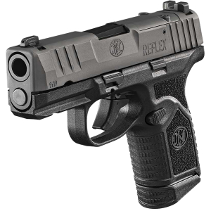 FN 66101418 Reflex MRD 9mm Luger 15+1 11+1 3.30" Micro-Compact Frame Black PVD Optic Ready/Serrated Steel Slide w/Picatinny Rail Stippled Grip Ambidextrous
