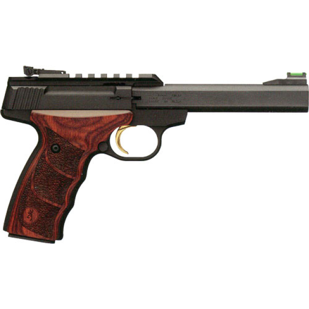 BROWNING BUCK MARK PLUS UDX - 22LR 5.5" AS 10RD BLD/ROSEWOOD