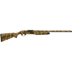 Gforce Arms GFONE1224MO1 One Turkey 12 Gauge 3" 3+1 24" Steel Barrel, Picatinny Rail Receiver, Fixed Mossy Oak Bottomland Synthetic Stock