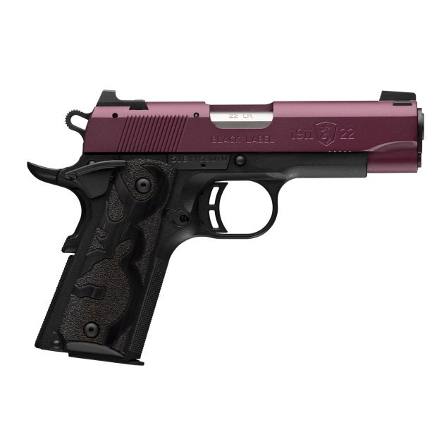 BROWNING 1911-22 BK LBL 22LR 3.6" CHRY#