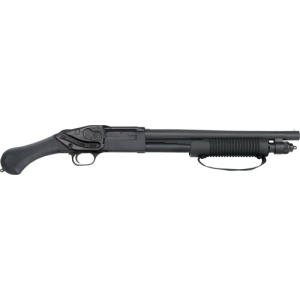MOSSBERG 590 SHOCKWAVE 12GA 3" - W/ CTC LASER SADDLE BLUED