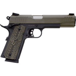 TAURUS 1911 45ACP 5" FS 8-SH - MT BLACK CERAKOTE GREEN SLIDE