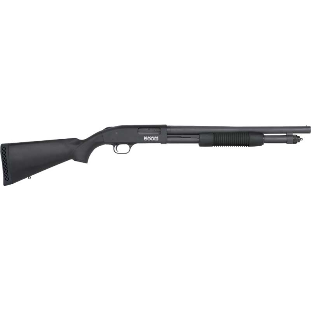 MOSSBERG 590S 12GA 18.5" 9RD - 1.75"-3" MATTE BLUE SYNTHETIC