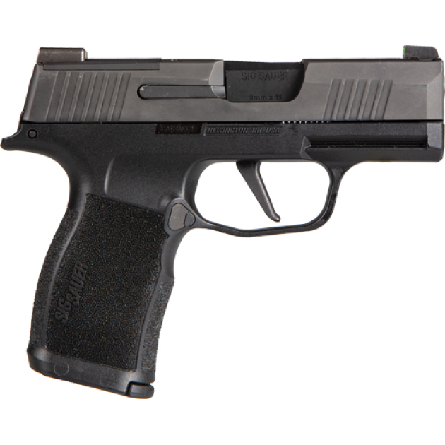 SIG P365X MIC COMP 9MM 3.1" - XRAY-3 OR (2)12RD POLY/BLACK