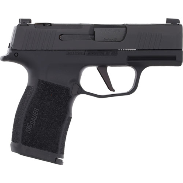 SIG P365X MIC COMP 9MM 3.1" - XRAY-3 OR (2)10RD POLY/BLACK