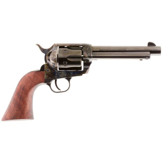 Traditions SAT73048 1873 Froniter 357 Mag 6rd 5.50" Blued Cylinder & Barrel Color Case Hardened Steel Frame Walnut Grip