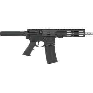 GLFA AR15 PISTOL 223 WYLDE - 7.5" STAINLESS BBL BLACK