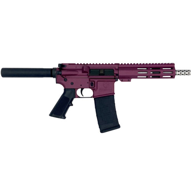 GLFA AR15 PISTOL 223 WYLDE - 7.5" STAINLESS BBL BLK CHERRY