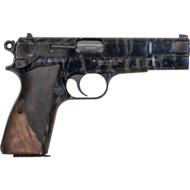 INGLIS GP-35 HI-POWER 9MM - 4.7" BBL 2-15RD CCH/WALNUT