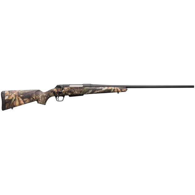 Winchester Repeating Arms 535771299 XPR Hunter 6.8 Western Caliber with 3+1 Capacity, 24" Barrel, Black Perma-Cote Metal Finish, Mossy Oak DNA Synthetic Stock & No Sights Right Hand (Full Size)