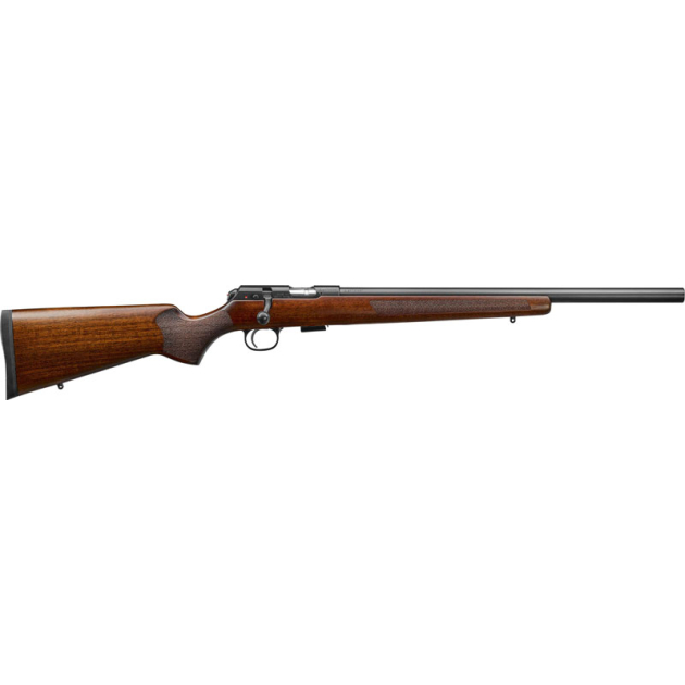 CZ 457 AMERICAN VARMINT 22WMR - 21" WALNUT STOCK 5RD MAG