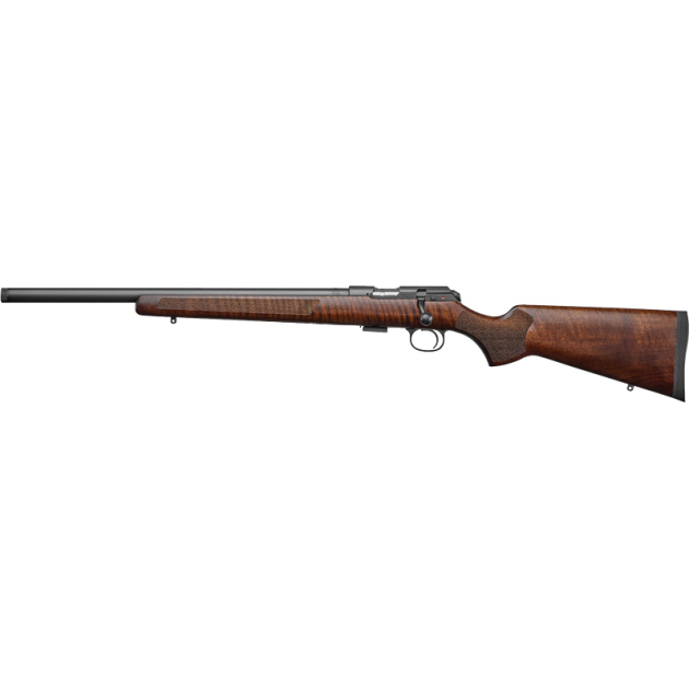 CZ 457 AMERICAN VARMINT LH - 22LR 21" HB WALNUT STK 5RD
