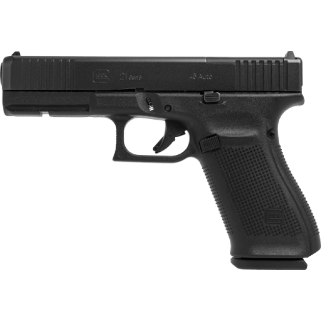 GLOCK 21 MOS 45ACP GEN5 FIXED - SIGHTS 13-SHOT BLACK
