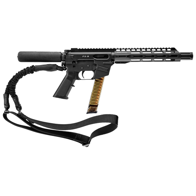 FREEDOM ORDNANCE FX9P10T FX9  9mm Luger 31+1 10" Black Nitride Stainless Steel Barrel, M-LOK Handguard, Black Anodized Aluminum Picatinny Rail Receiver, Black Pistol Tube, AR15 Grip, Right Hand