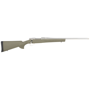 Howa HGR73113 M1500 Hogue Full Size 308 Win 5+1 22" Stainless Steel Threaded Barrel, Drilled & Tapped Stainless Steel Receiver, Hogue OverMolded OD Green Synthetic Stock, Right Hand