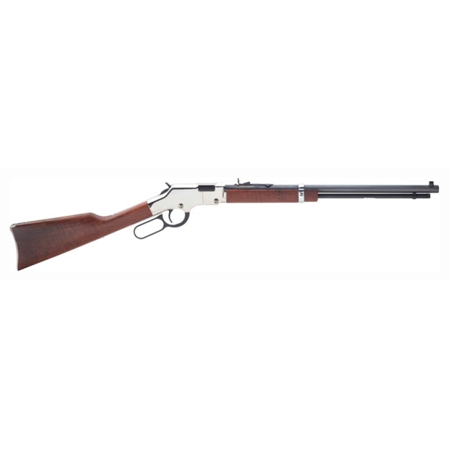 HENRY GOLDEN BOY SILVER 22WMR - 20.5" OCTAGON WALNUT