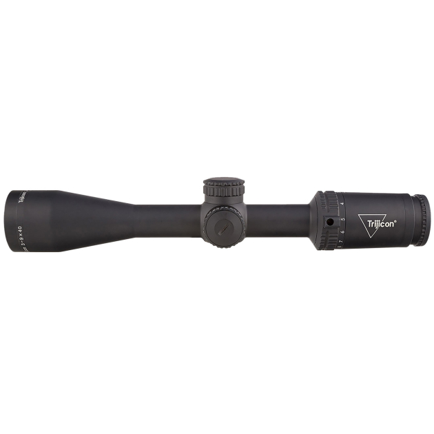 Trijicon 2900040 Credo  Matte Black 3-9x40mm 1" Tube LED Illuminated Green MOA Precision Hunter Reticle