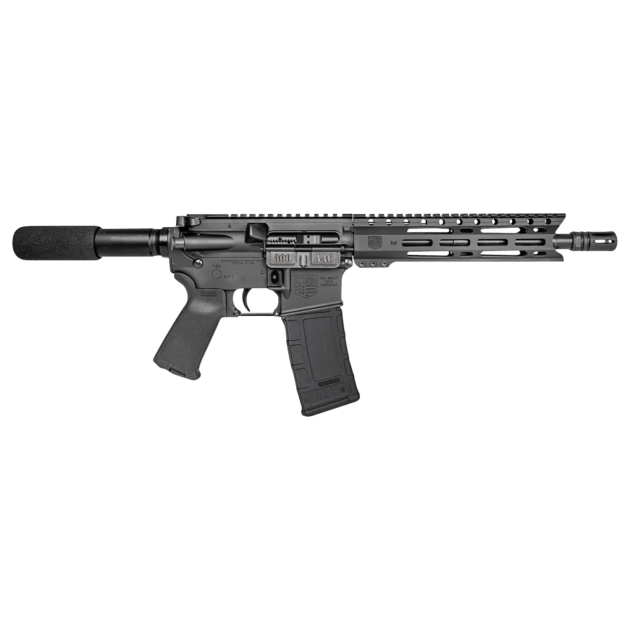 Diamondback DB1915B001 DB15  300 Blackout 28+1 10", Black, Carbon Lower, 9" M-LOK Handguard, Padded Buffer Tube, Magpul Grip