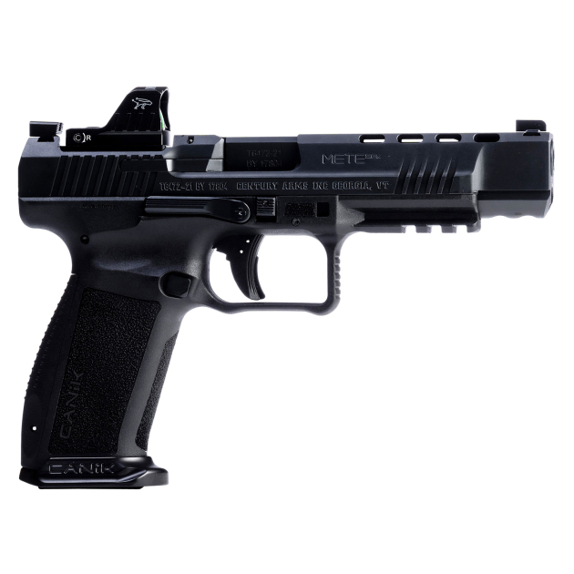 CANIK METE SFx Pistol - Black | 9mm | 5.2" Barrel | 1 - 20rd & 1 - 18rd Mag | Full Accessory Kit | Includes MeCanik MO1 Optic
