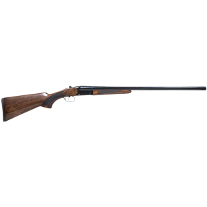 Pointer FT62028 FT6  Full Size 20 Gauge Break Open 3" 2rd 28" Black Side By Side Barrel, Black Anodized Aluminum Receiver, Fixed Turkish Walnut Wood Stock, Ambidextrous