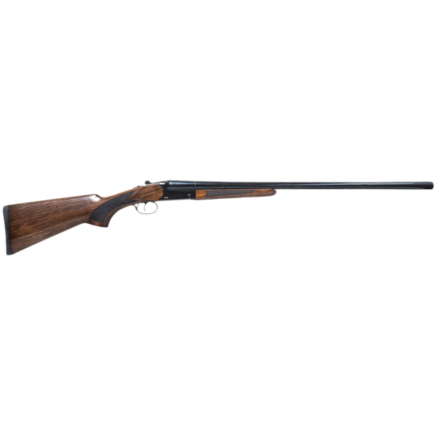 Pointer FT62028 FT6  Full Size 20 Gauge Break Open 3" 2rd 28" Black Side By Side Barrel, Black Anodized Aluminum Receiver, Fixed Turkish Walnut Wood Stock, Ambidextrous