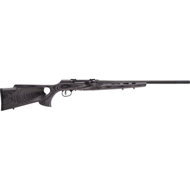 SAVAGE A17 17HMR HVY BBL 22" - ACCU TGR BLU/GRY LAM T-HOLE