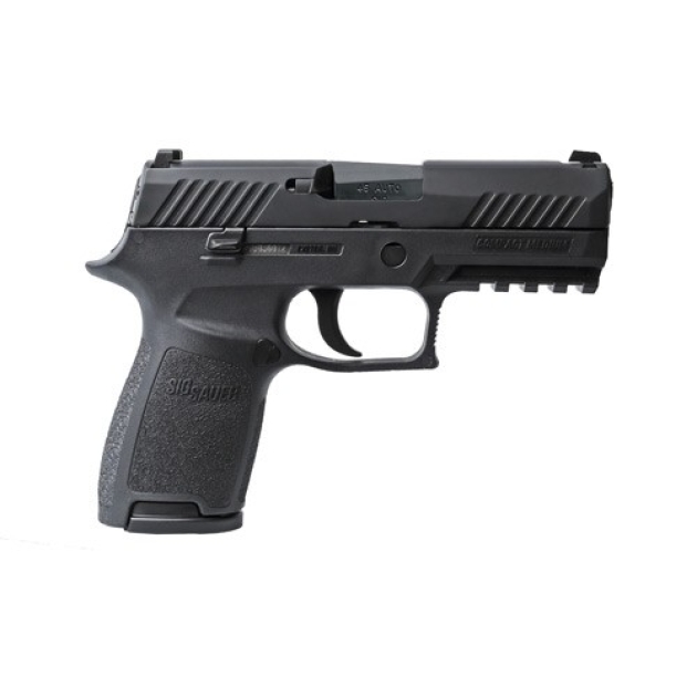 SIG P320 COMPACT 45ACP 3.9" - DAO SIGLITE (2)9RD POLY/BLACK