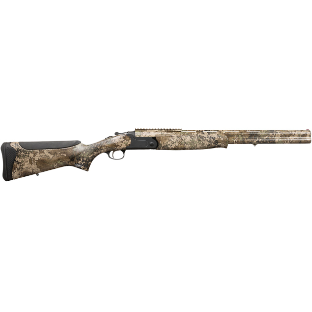 Chiappa Firearms 930.380 202T  12 Gauge Break Open 3.50" 2 24" TrueTimber Strata Over/Under Vent Rib Barrel, Picatinny Rail Steel Receiver, Adj Comb Synthetic Stock