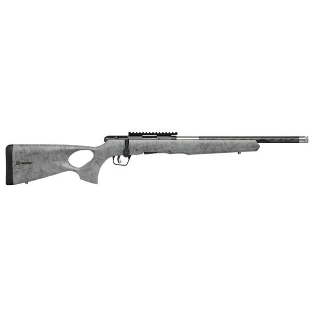 SAVAGE ARMS B22 22MAG BL/GRY 18" CARBON TB