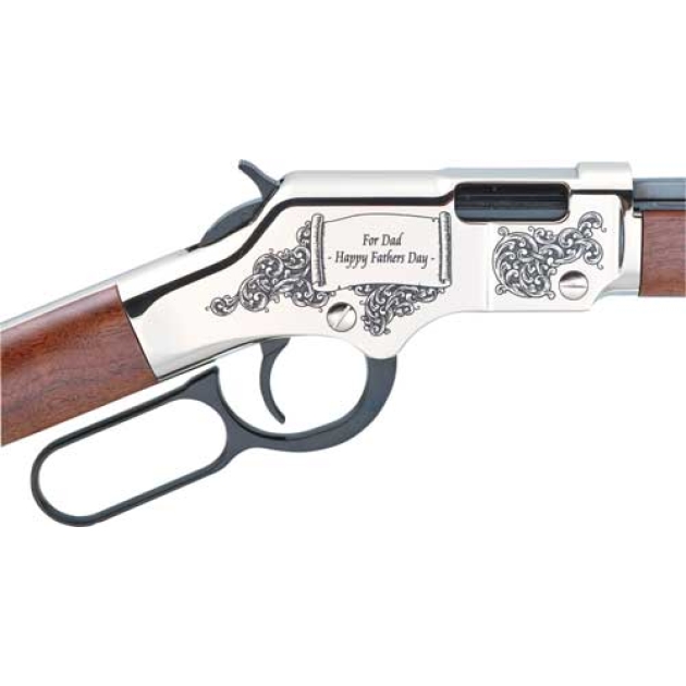 HENRY GOLDEN BOY SILVER 22LR - FATHERS DAY EDITION