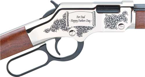 HENRY GOLDEN BOY SILVER 22LR - FATHERS DAY EDITION