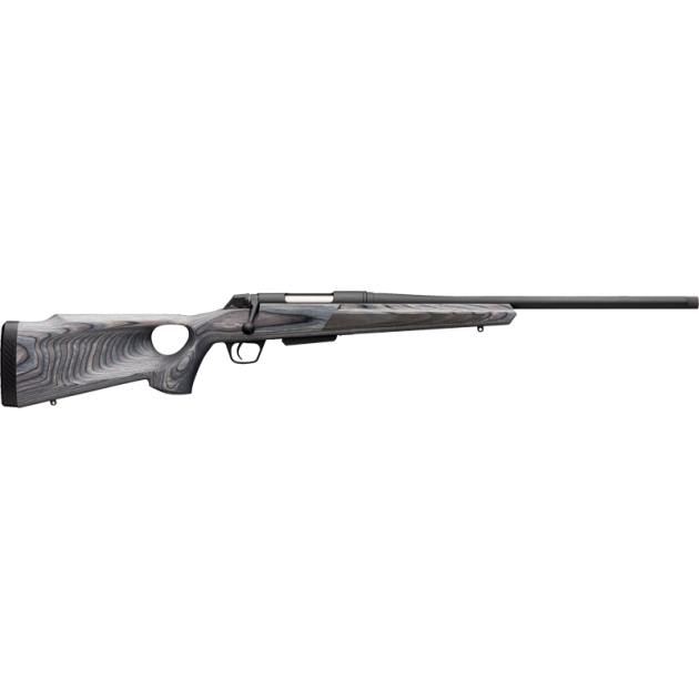 WINCHESTER XPR VARMINT 243 WIN - THUMBHOLE 24"HB GREY LAM