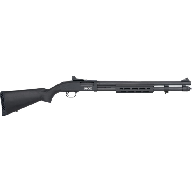MOSSBERG 590S 12GA 20" 9RD - 1.75"-3" M-LOK BLUED/SYN